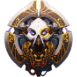 Distinctive Vetruvian Imperium faction symbol in Duelyst Vanguard, representing their unique identity and strategic significance in the game.